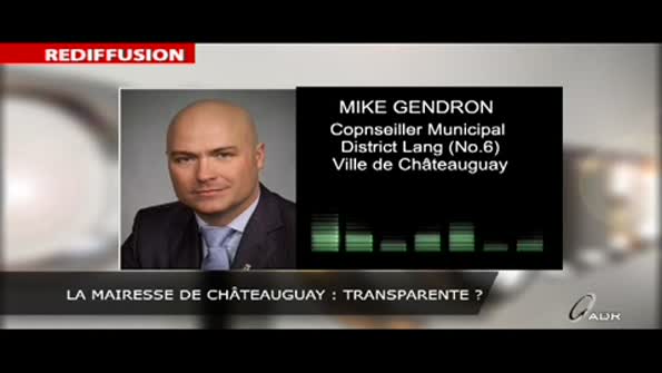 La mairesse de Châteauguay : Transparente ?